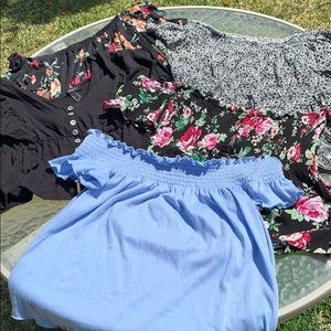 Off the Shoulder Shirts